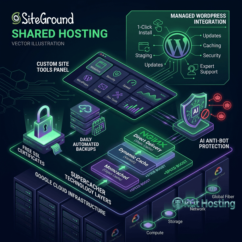 SiteGround Shared Hosting - Performance and Support Review - Featured Image